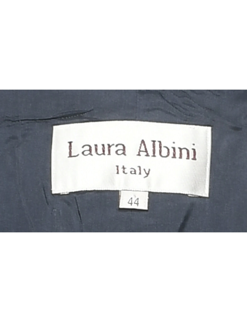 Floral Pattern Evening Jacket - L