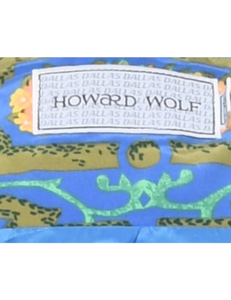 Floral Pattern Jacket - L