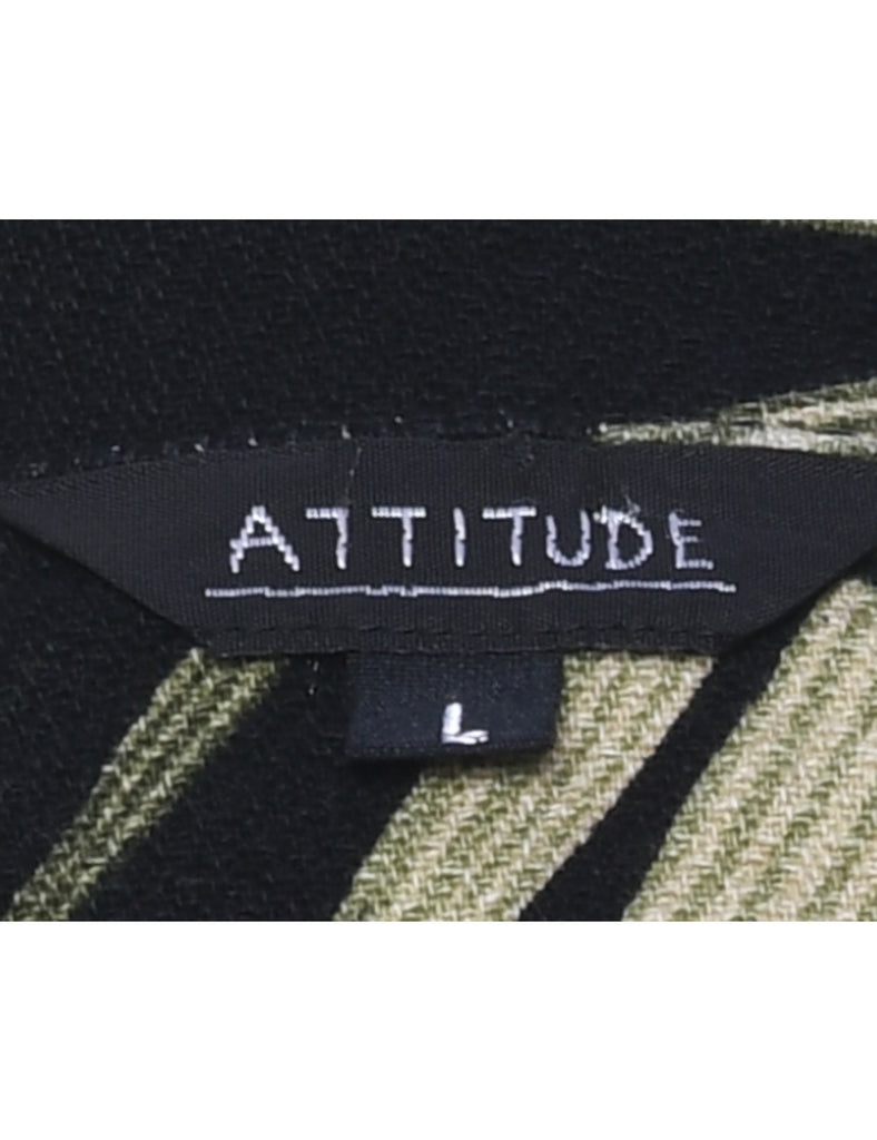 Floral Pattern Jacket - L