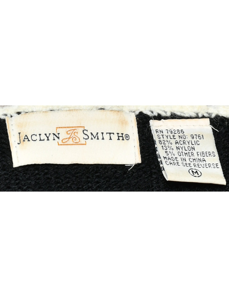 Floral Pattern Jumper - M