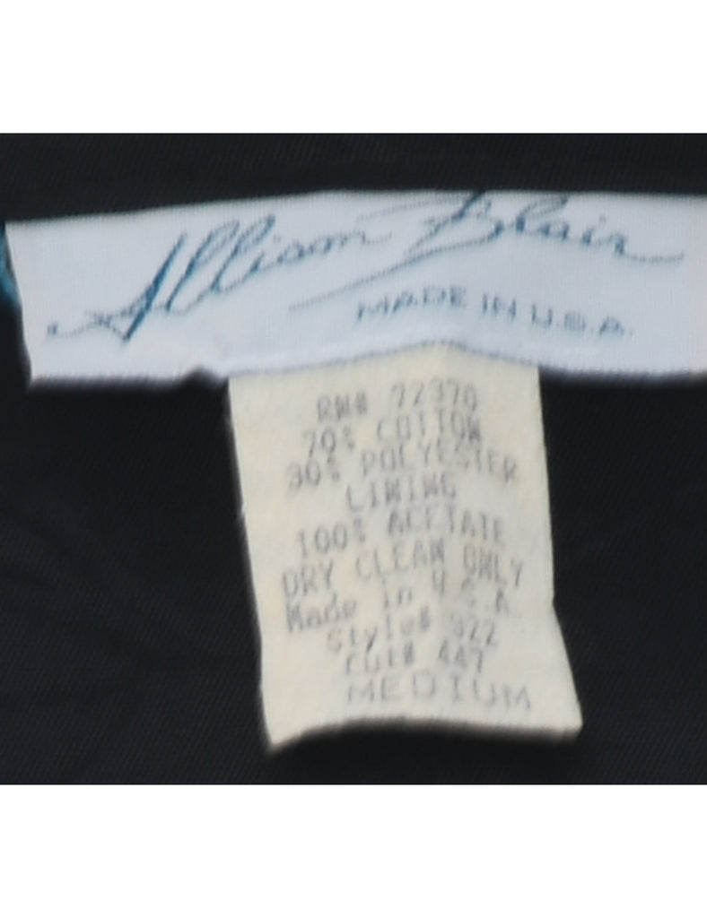 Floral Pattern Tapestry Waistcoat - M