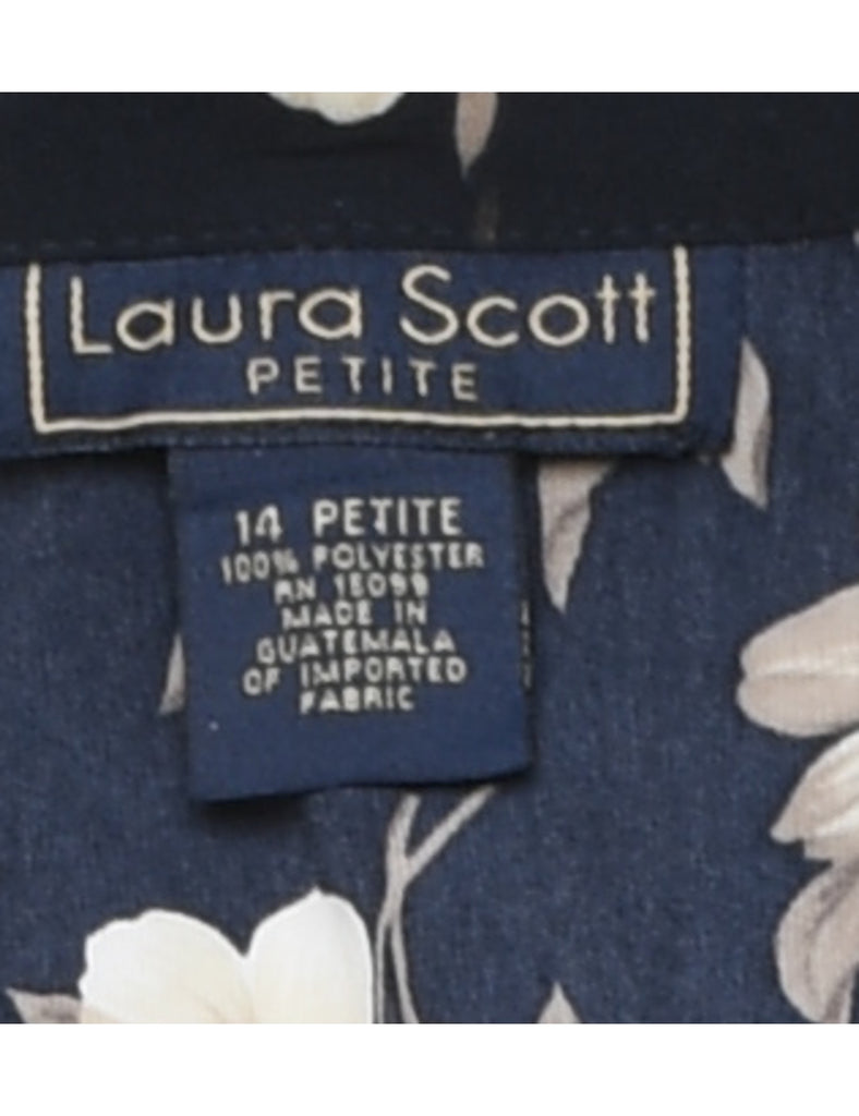 Floral Print Blouse - XL