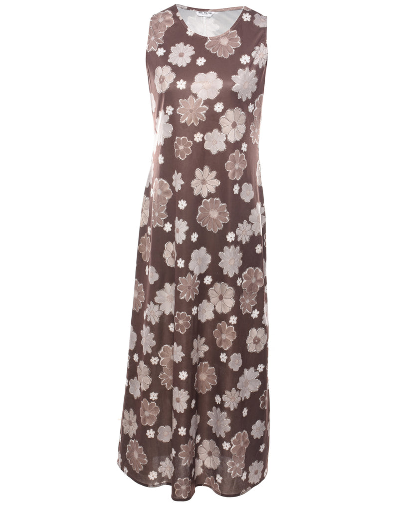 Floral Print Dress - M