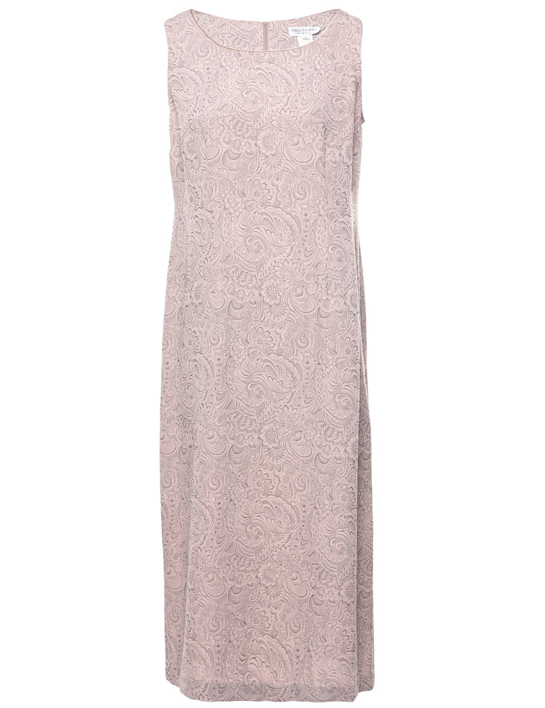 Floral Print Dress - L