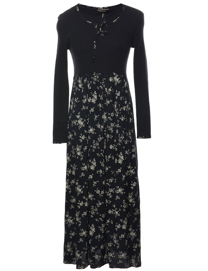 Floral Print Dress - M