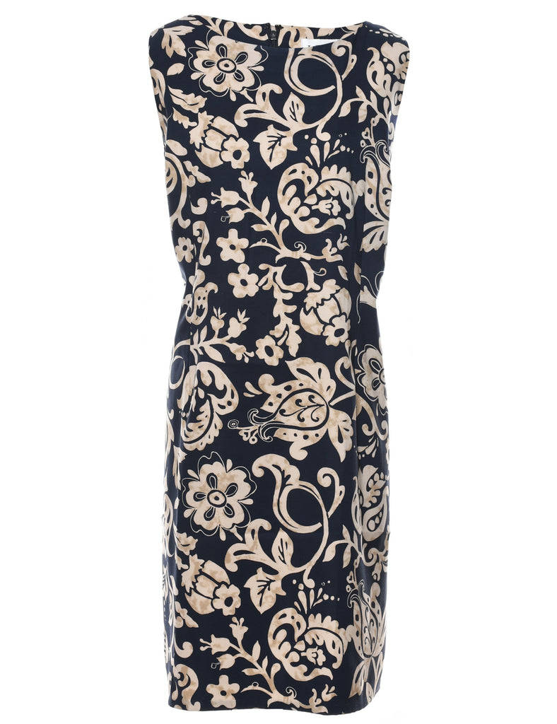 Floral Print Dress - L