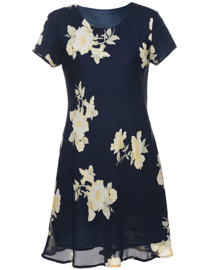 Floral Print Dress - M