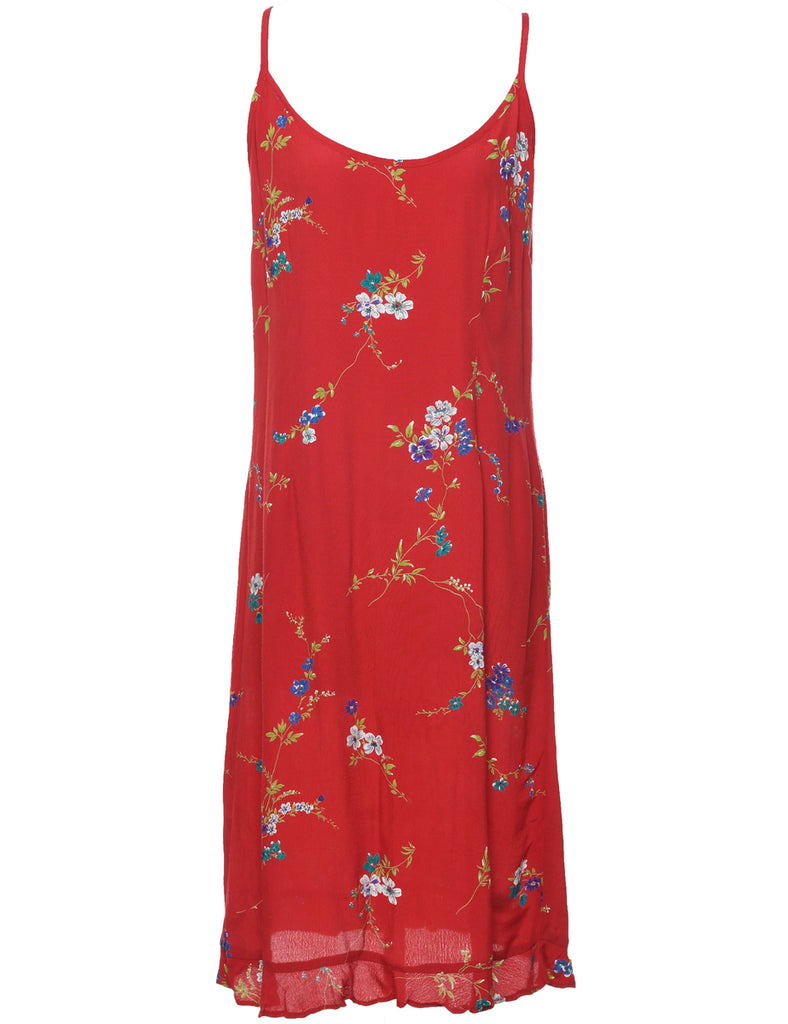 Floral Print Dress - M