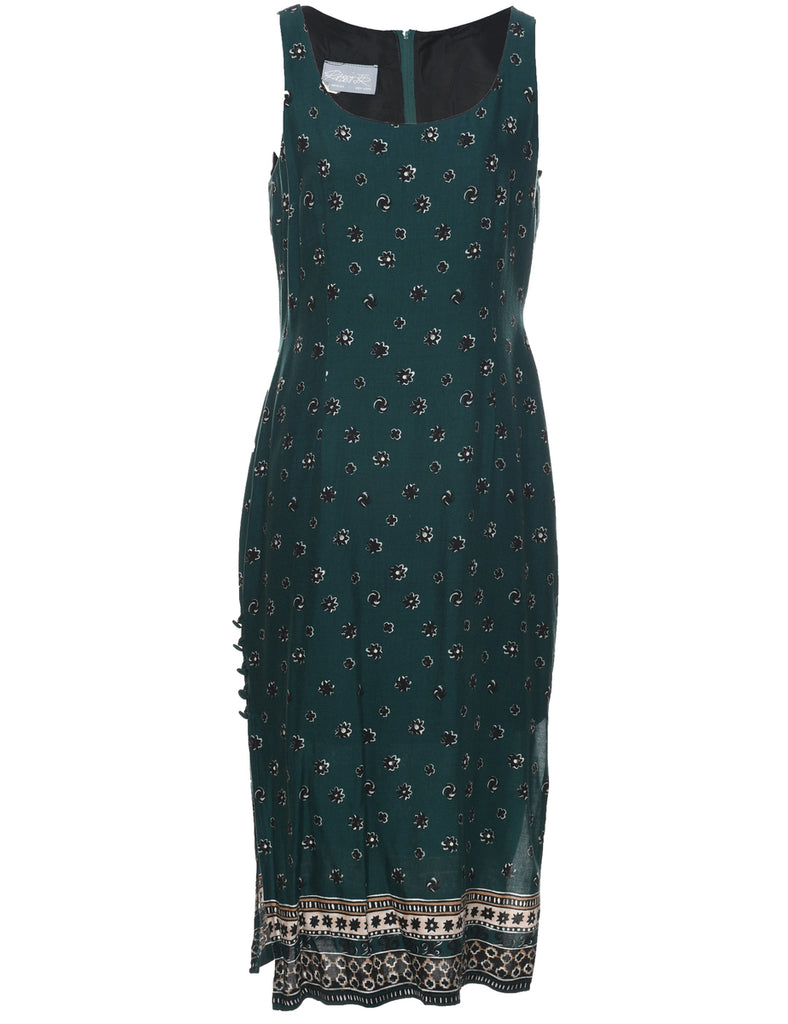 Floral Print Dress - M