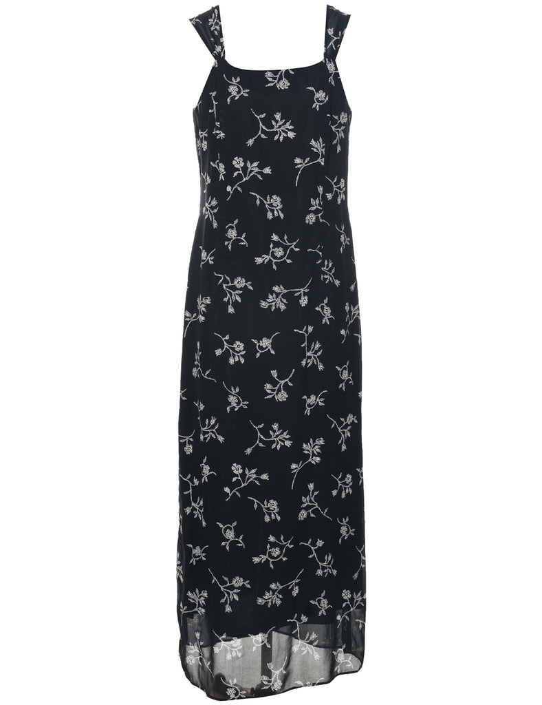 Floral Print Dress - M