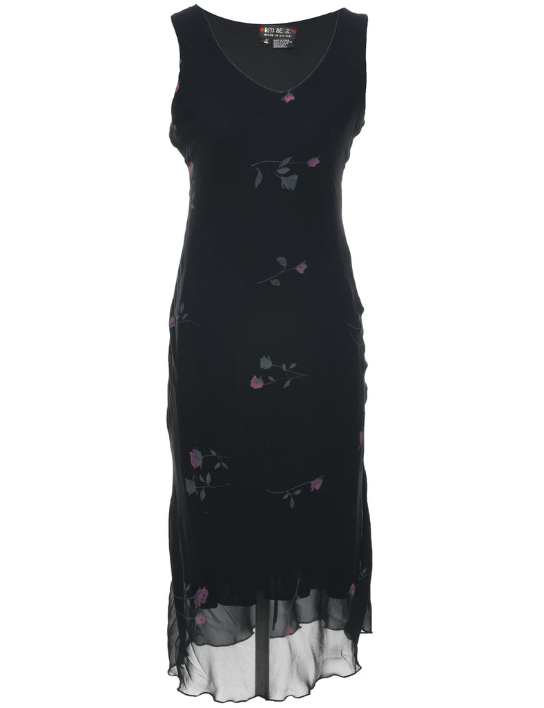 Floral Print Dress - M