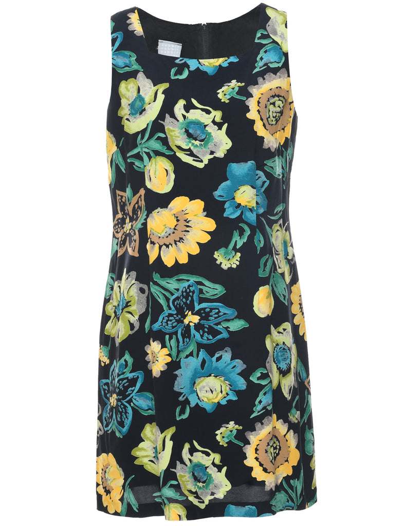 Floral Print Dress - M