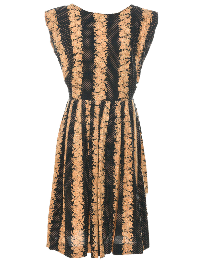 Floral Print Dress - M