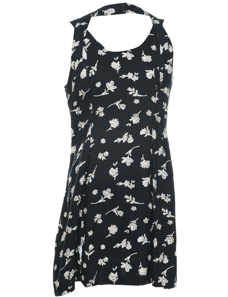 Floral Print Dress - M