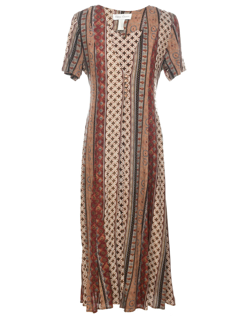 Floral Print Dress - M