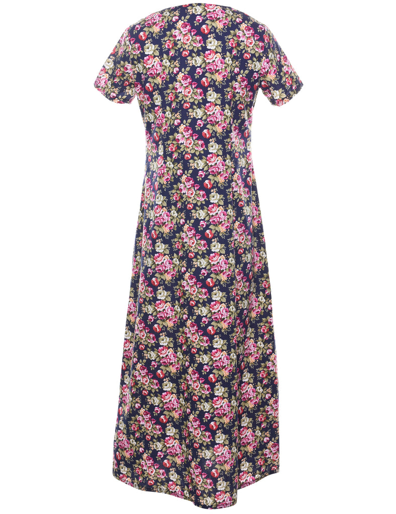Floral Print Dress - M