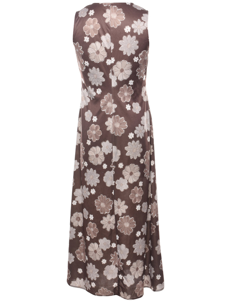 Floral Print Dress - M