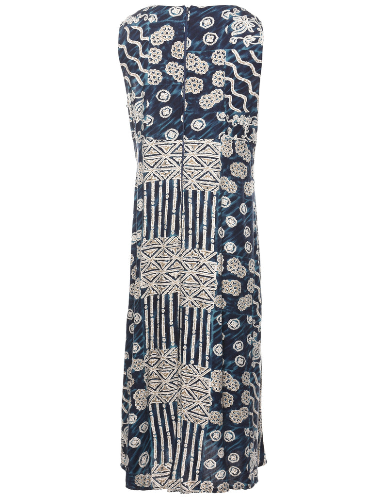 Floral Print Dress - L