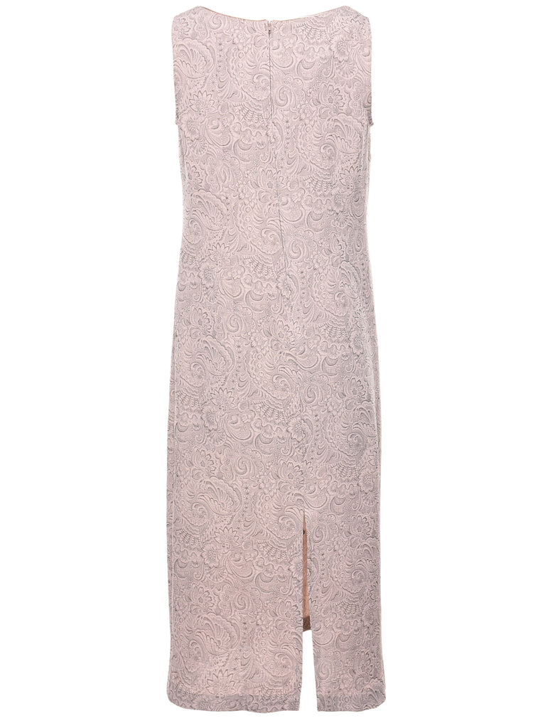 Floral Print Dress - L