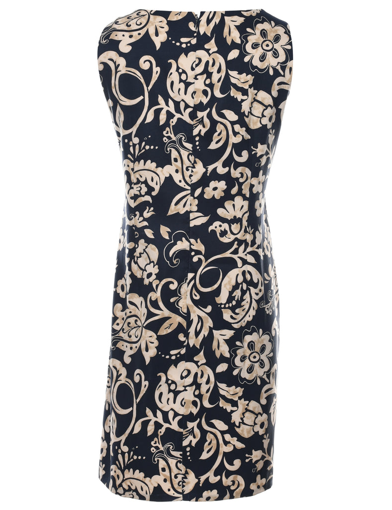 Floral Print Dress - L