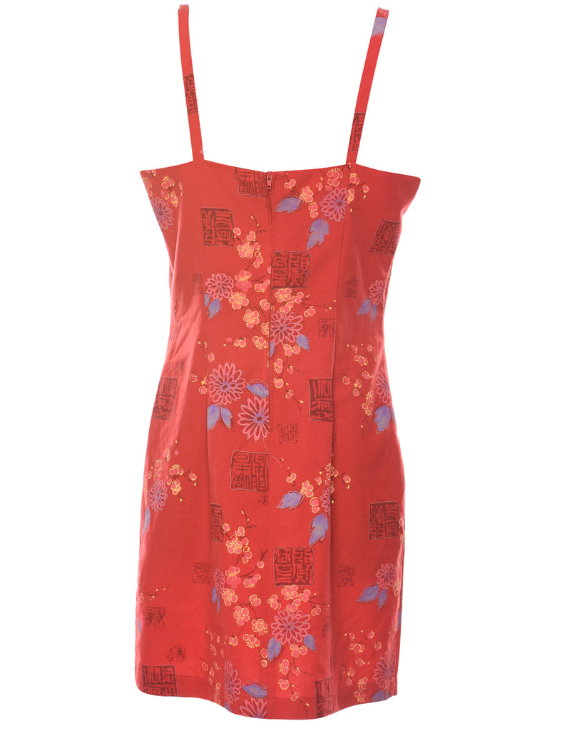 Floral Print Dress - M