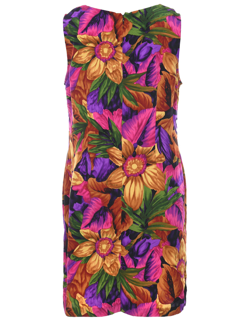 Floral Print Dress - XL