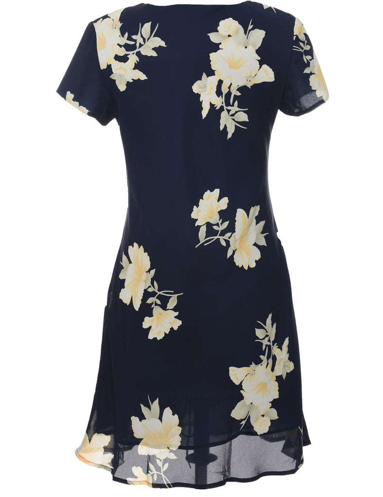 Floral Print Dress - M
