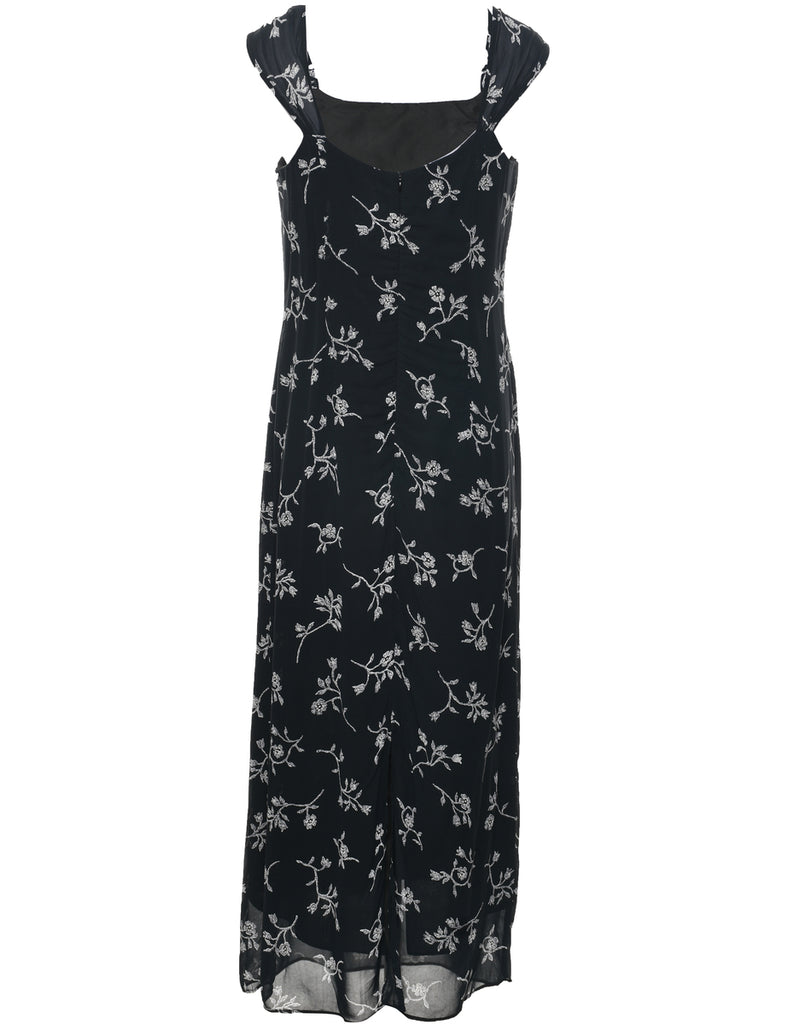 Floral Print Dress - M