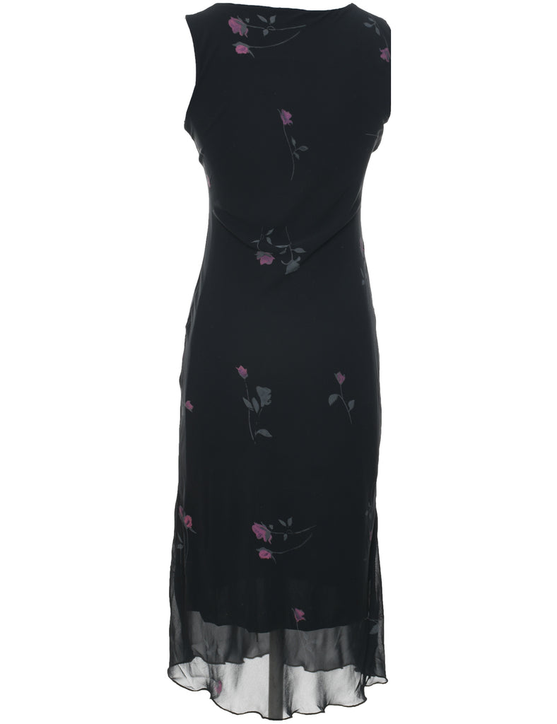 Floral Print Dress - M