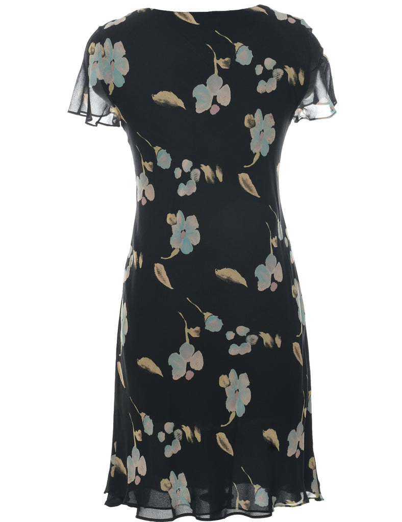 Floral Print Dress - M