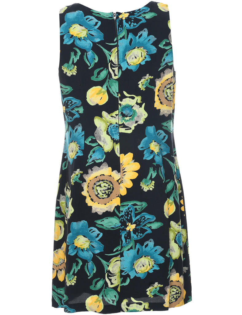 Floral Print Dress - M