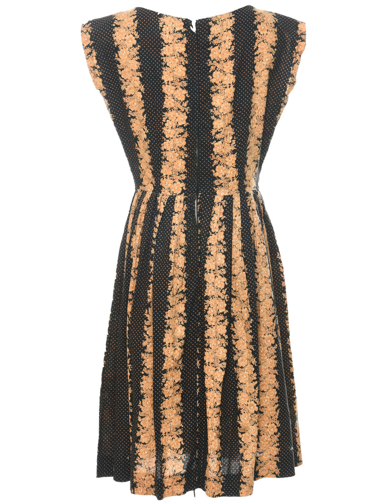 Floral Print Dress - M