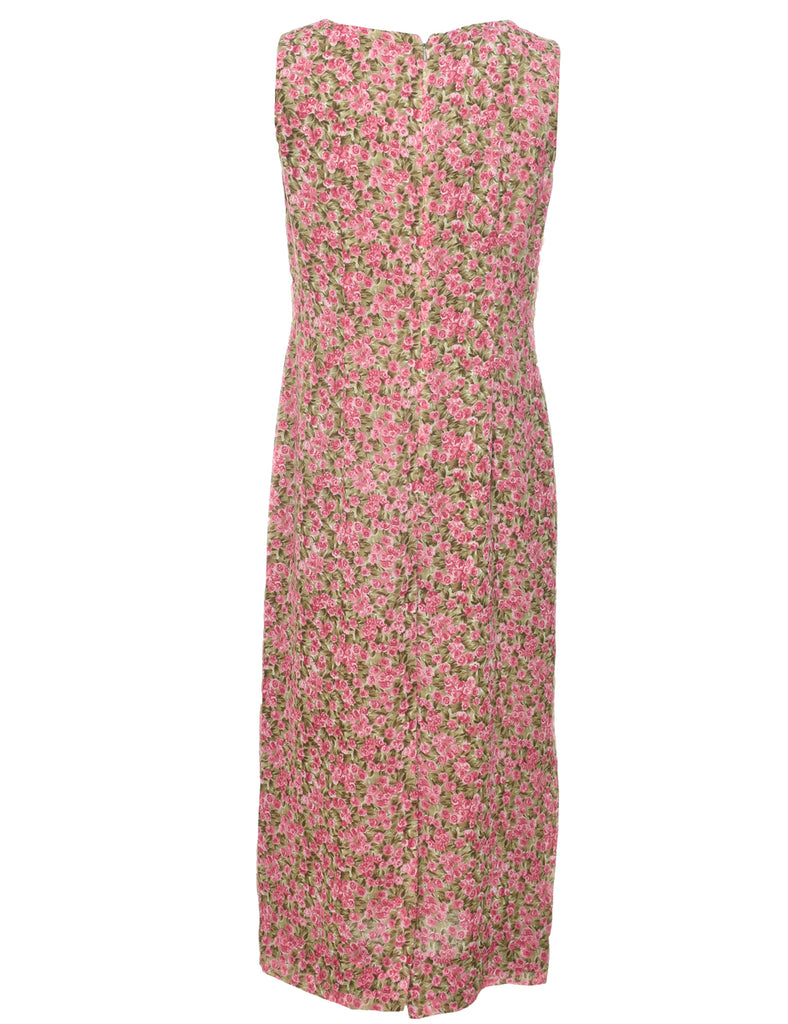 Floral Print Dress - M