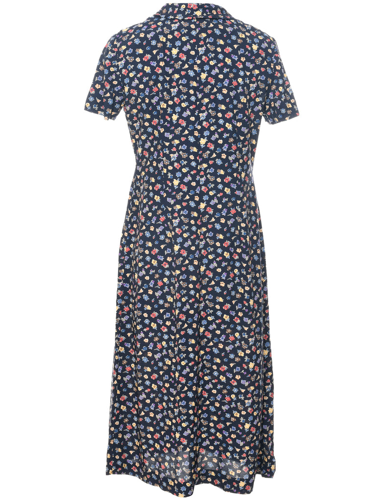 Floral Print Dress - M