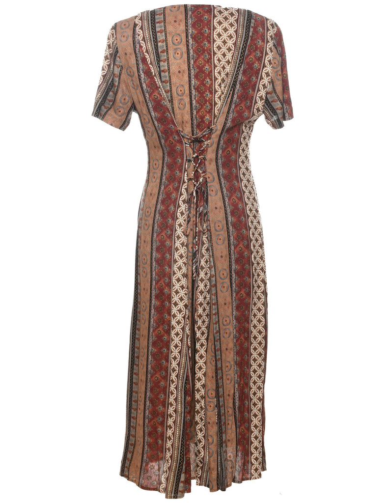 Floral Print Dress - M