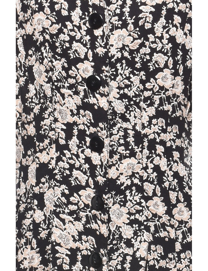 Floral Print Dress - M