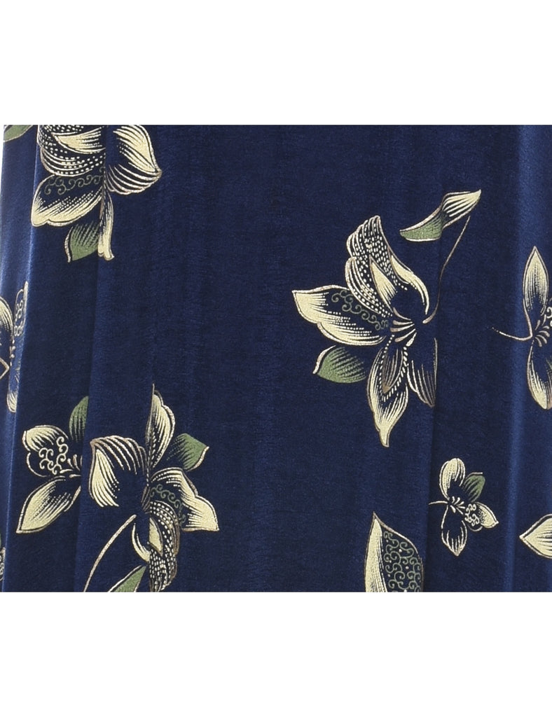 Floral Print Dress - M