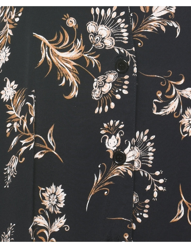 Floral Print Dress - M