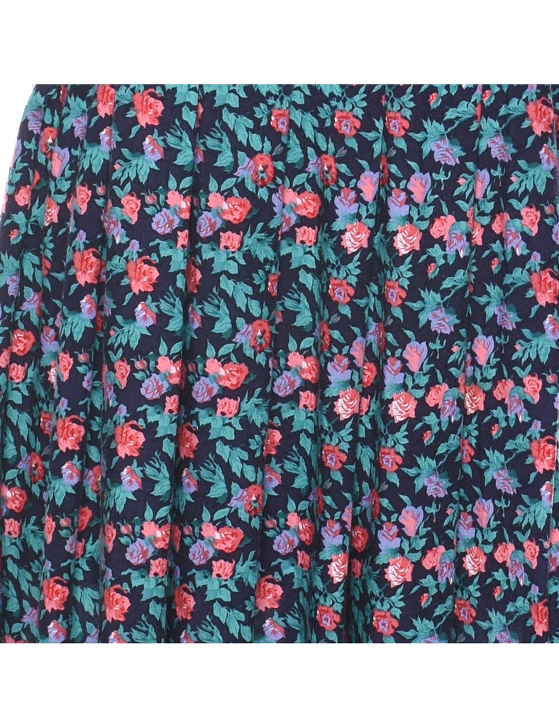 Floral Print Dress - M