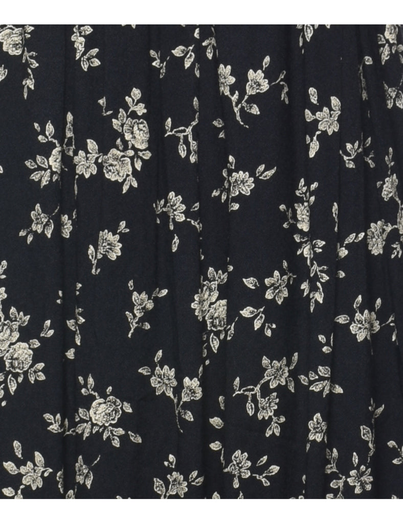 Floral Print Dress - M