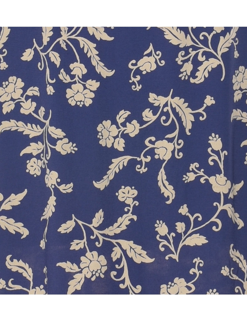 Floral Print Dress - M