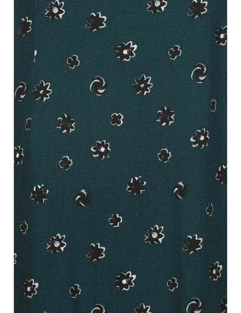 Floral Print Dress - M