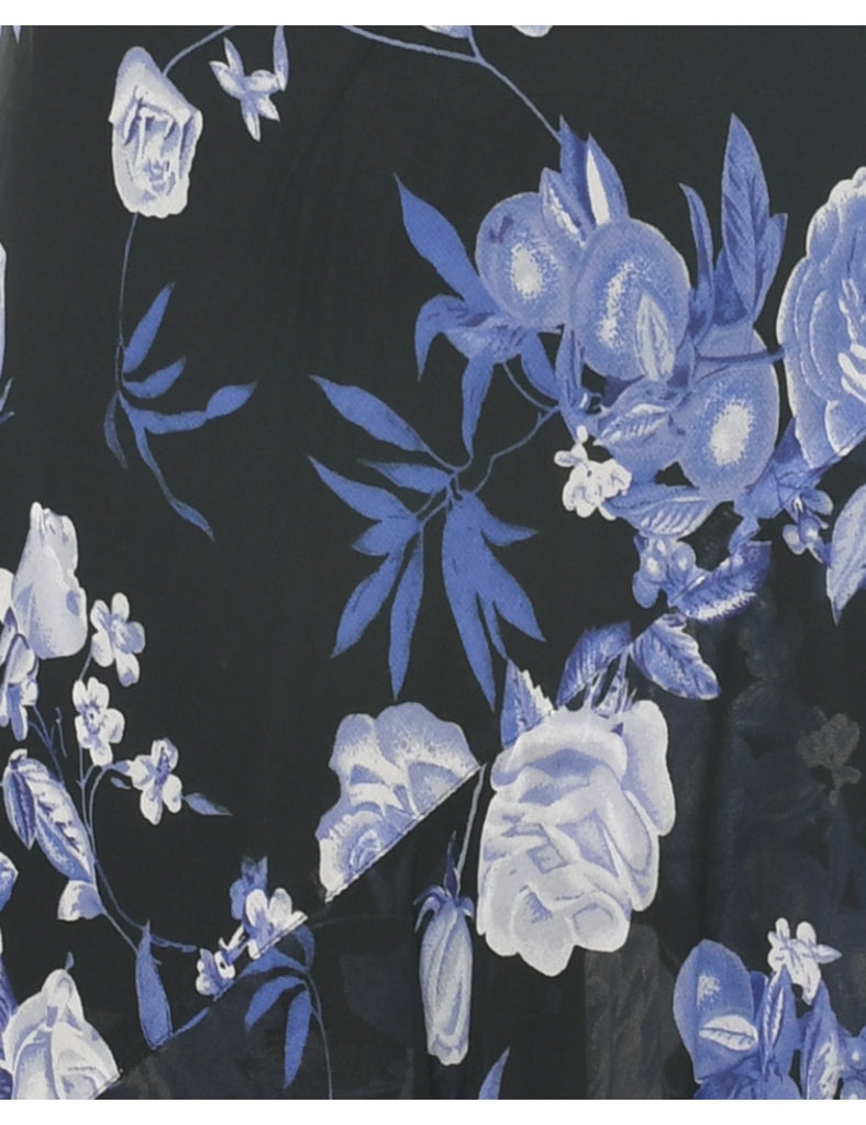 Floral Print Dress - M