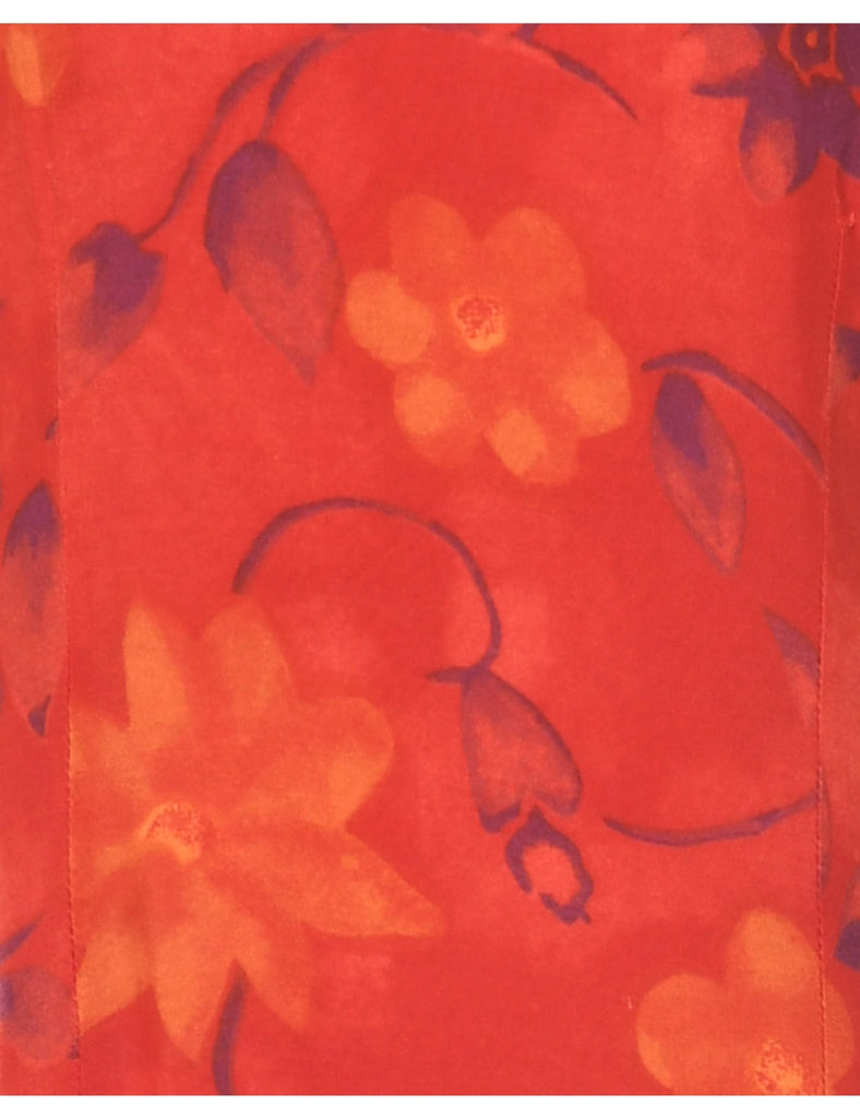 Floral Print Dress - M