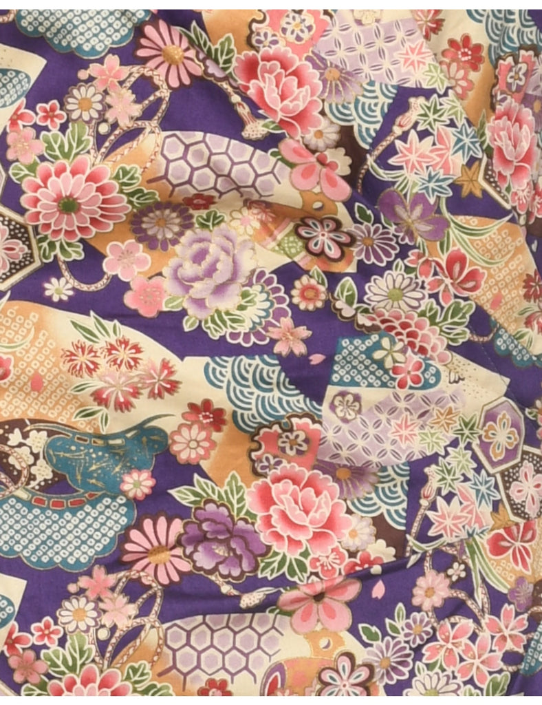 Floral Print Dress - M