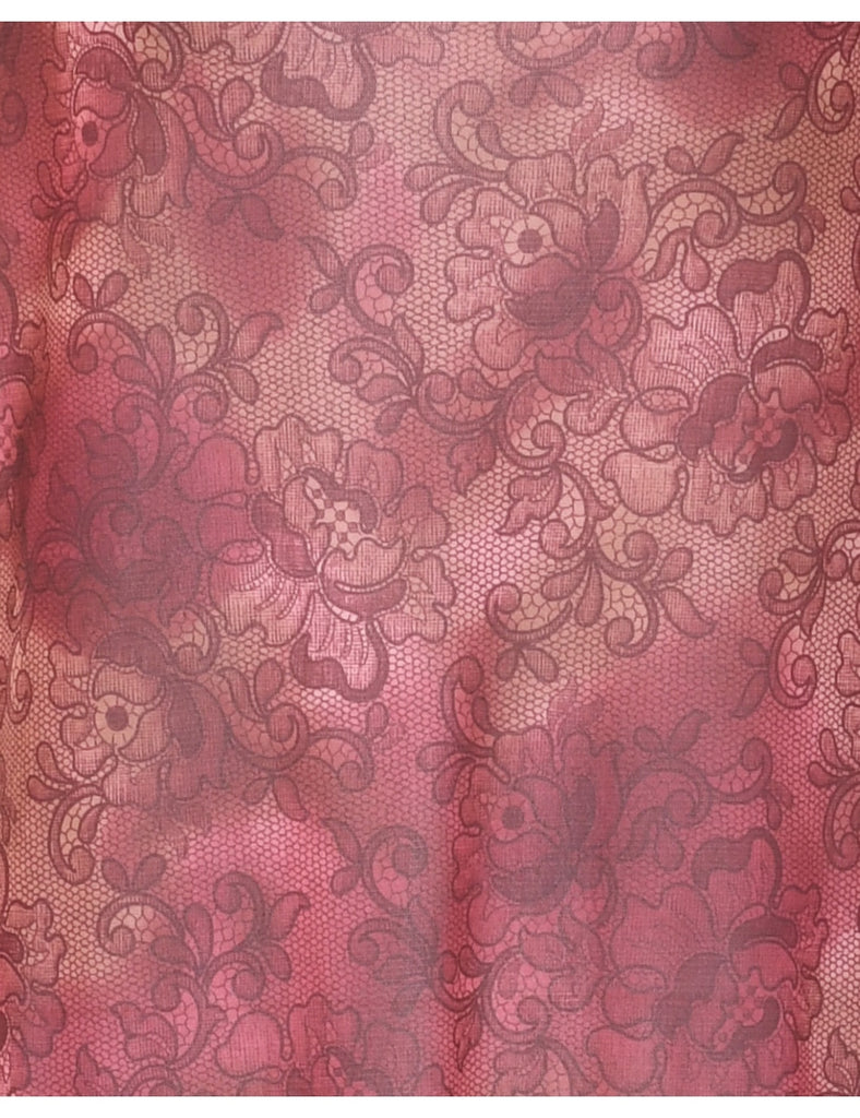 Floral Print Dress - M