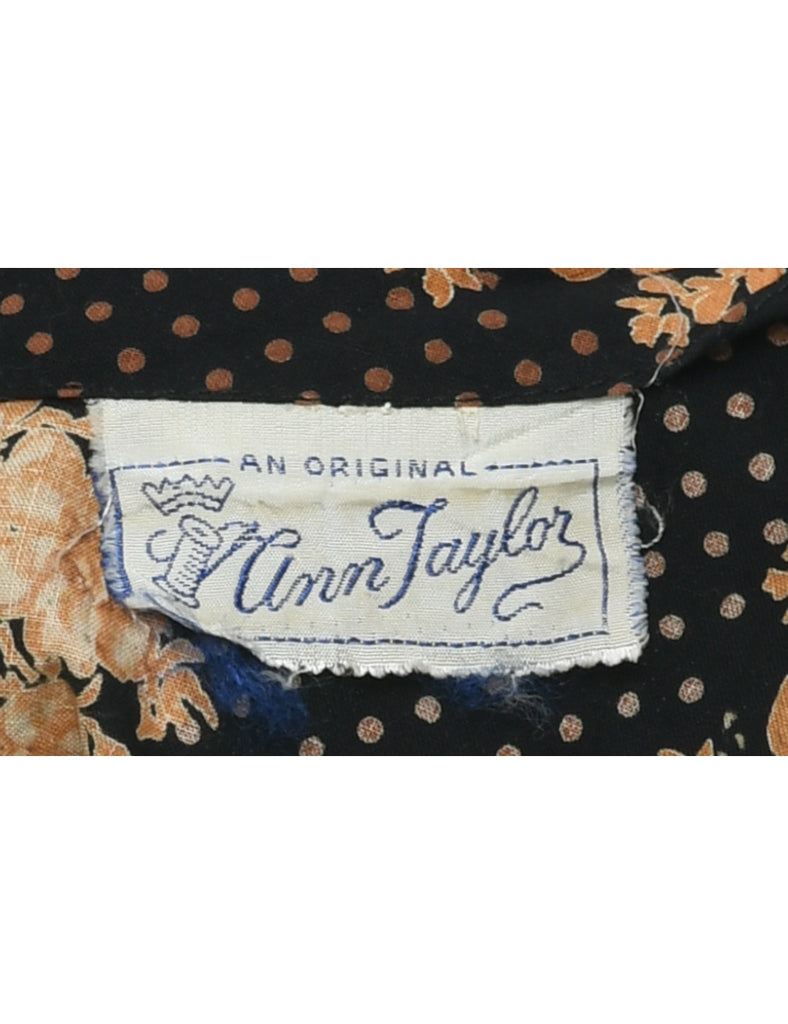 Floral Print Dress - M