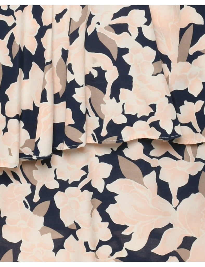 Floral Print Dress - M