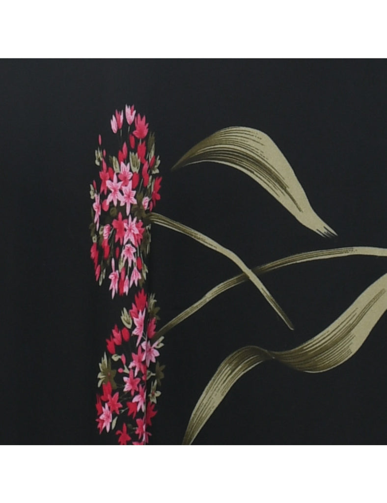 Floral Print Dress - M