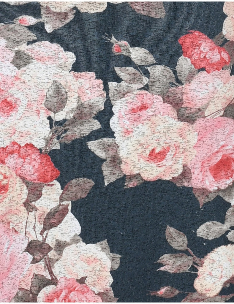 Floral Print Dress - XS